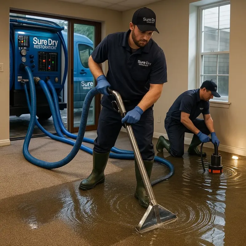Water Extraction and Removal process in Half Moon, NC